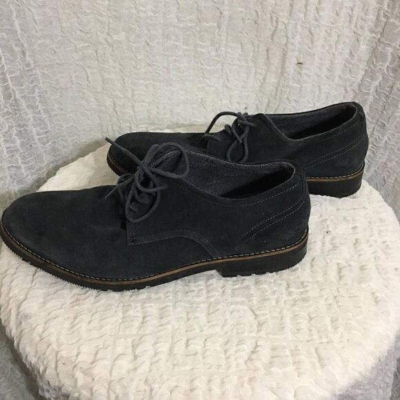Rockport Grey Suede Oxford Shoes Size 11.5 main image 6